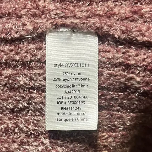 NWOT Barefoot Dreams Long Cardigan Sweater 1X Heavy Knit Lounge Cozy Luxurious - Picture 5 of 7